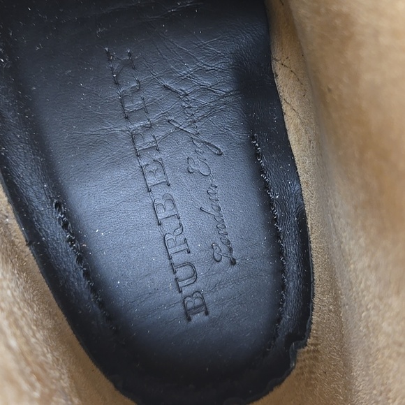 NEW Burberry Italy Riveted Studded Leather Heeled Clog Ankle Boots $1295 Size 40 - Picture 12 of 12